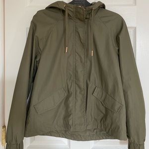 Khaki parka/utility jacket